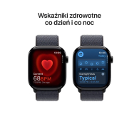 APPLE Watch 10 GPS 46mm koperta z aluminium (onyks) + opaska sportowa (atramentowy) - 1278134 - zdjęcie 5